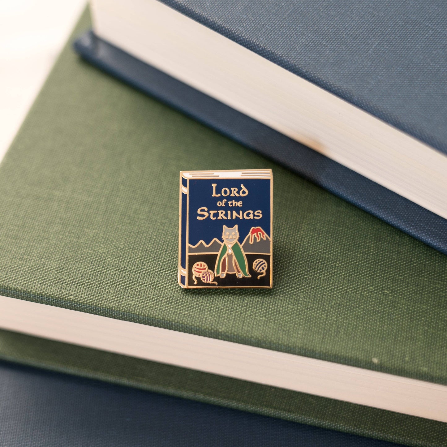 Lord of the Strings Enamel Pin