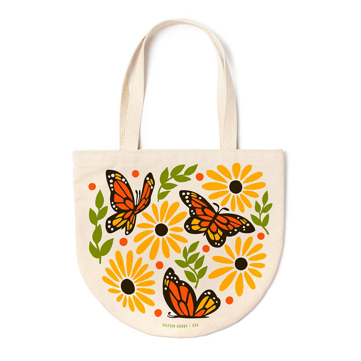 Monarchs Round Tote