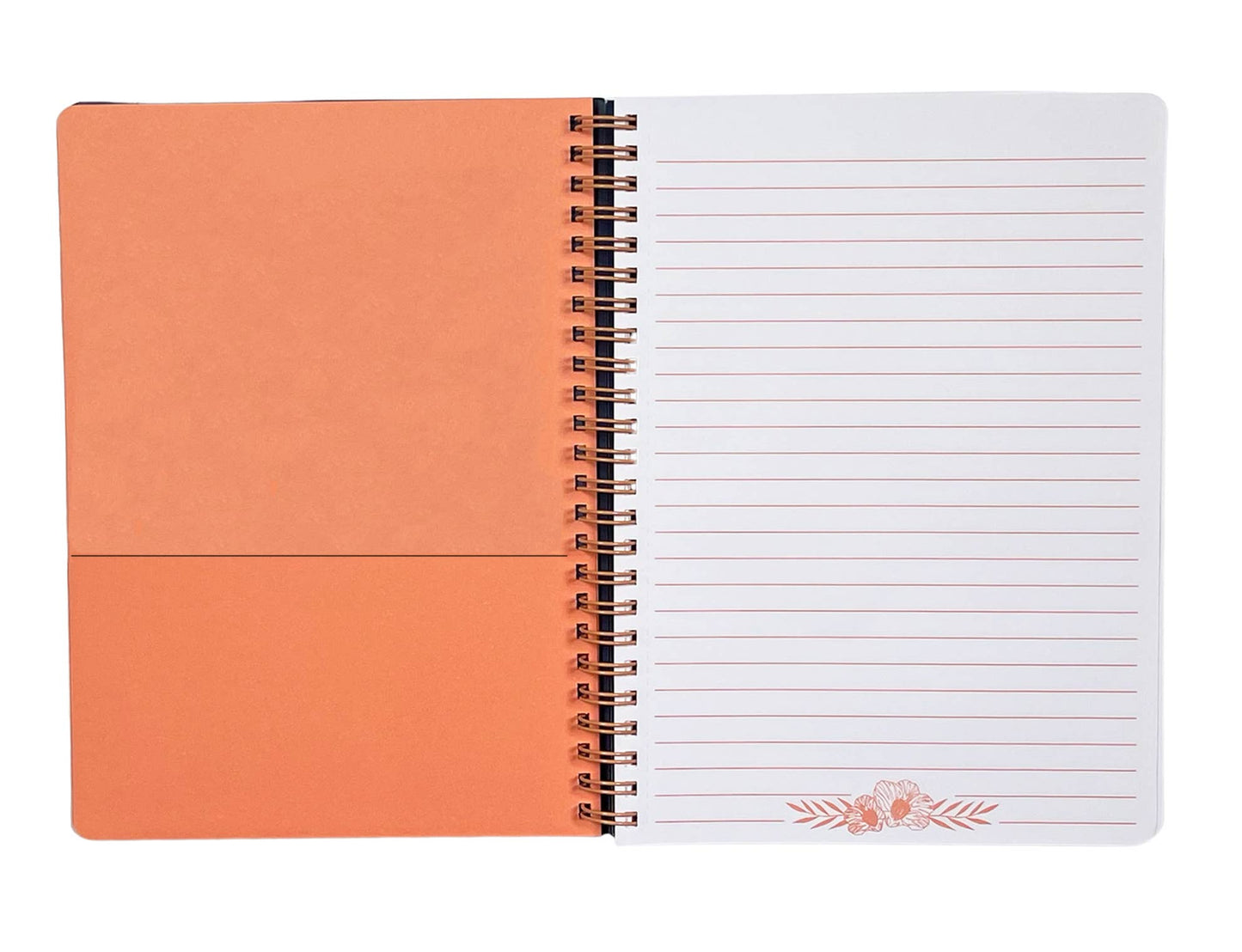 Mini Notebook, Garden Blossoms Navy