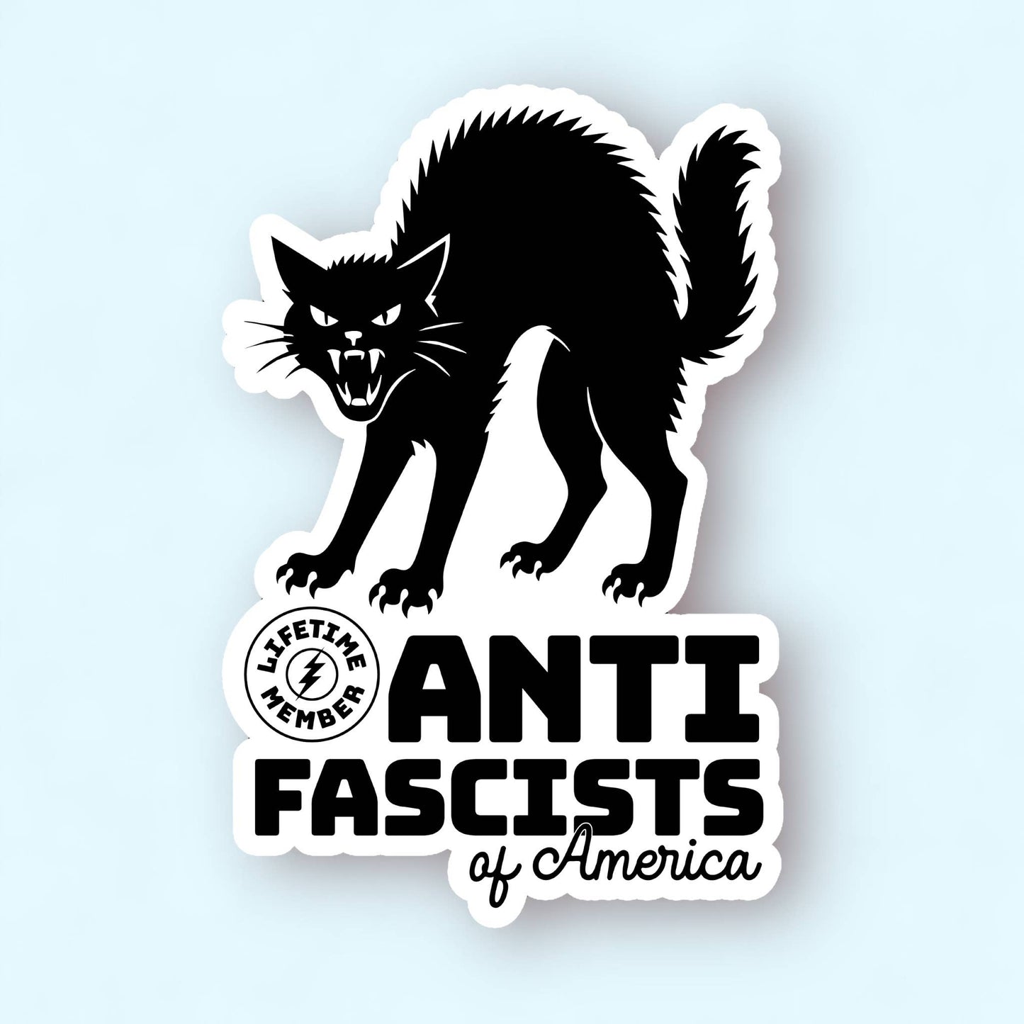 AntiFascists of America (Antifa) Sticker