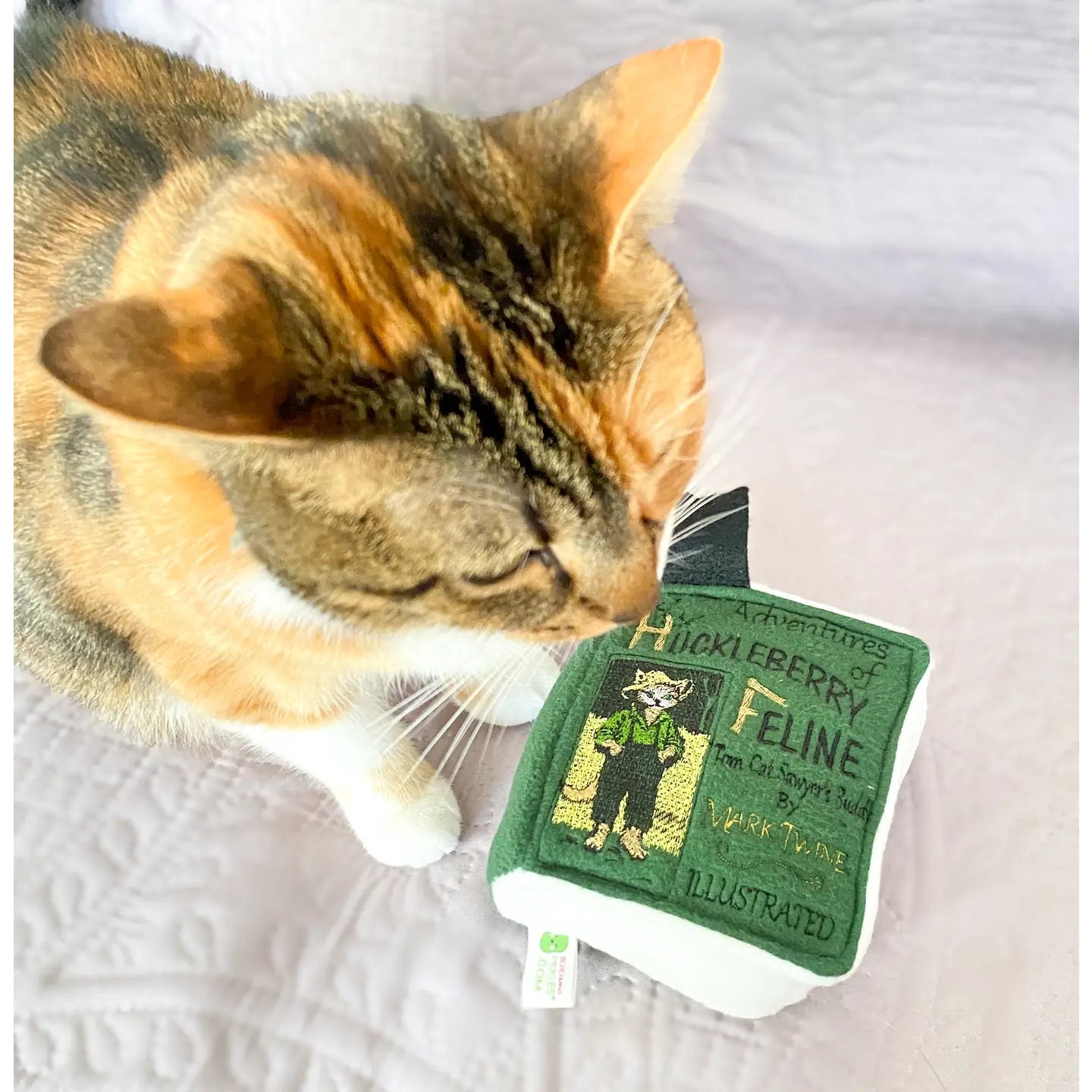 Handmade Catnip Book Cat Toy