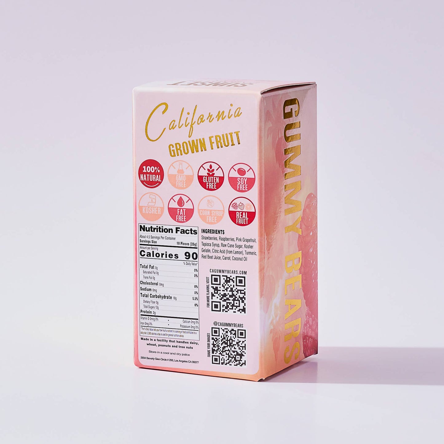 SUNSET PARADISE MIX - Gummy Bears - Real Fruit