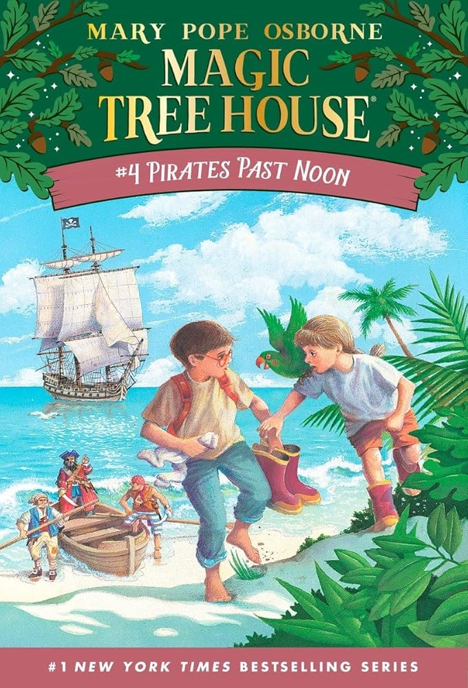 Pirates Past Noon (Magic Tree House, No. 4) cover image