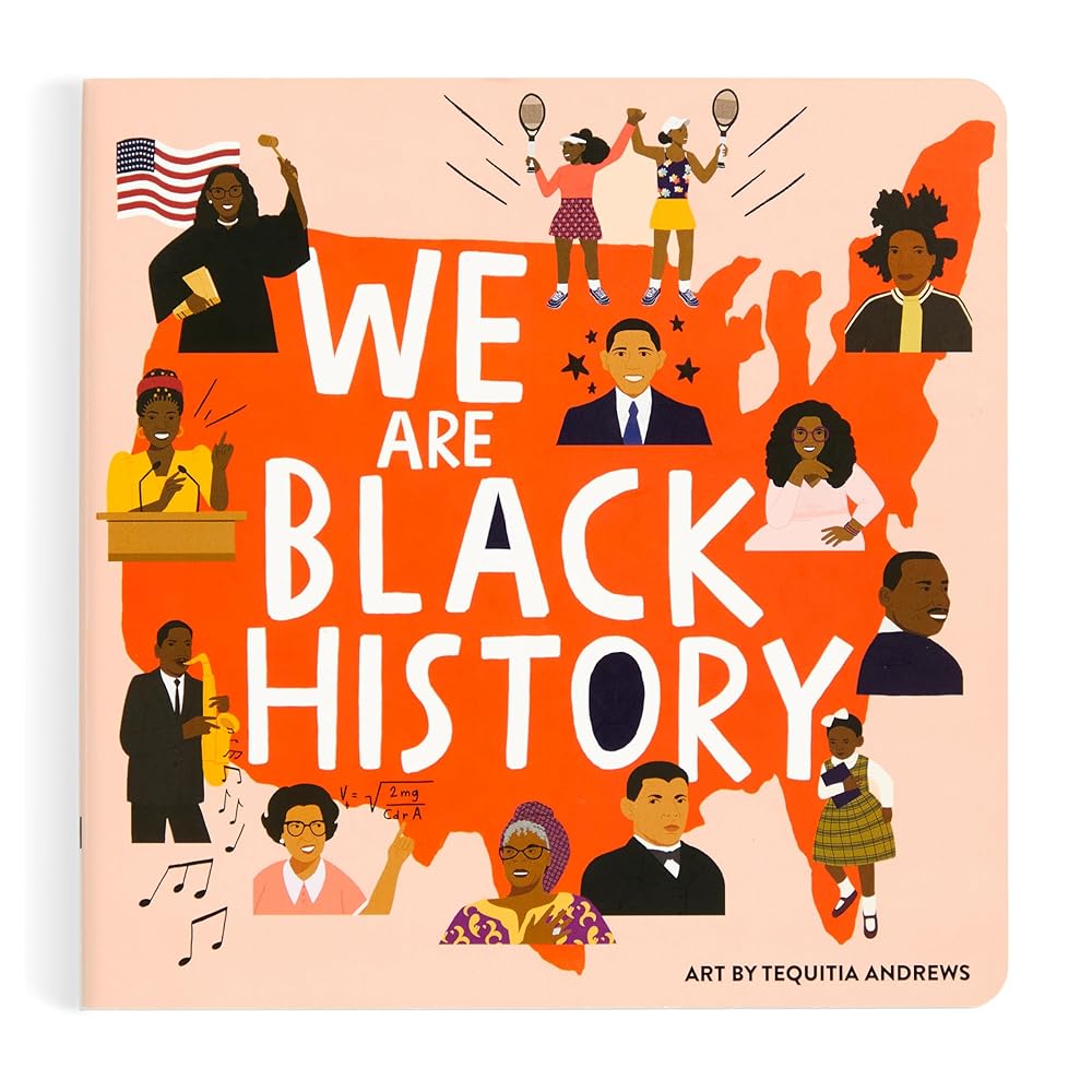 Mudpuppy We Are Black History Board Book cover image