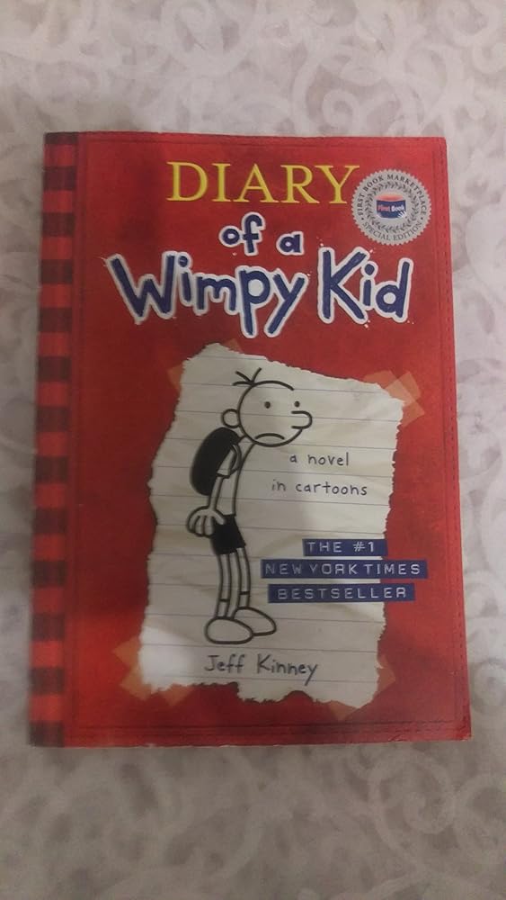 Diary of a Wimpy Kid, a Novel in Cartoons cover image