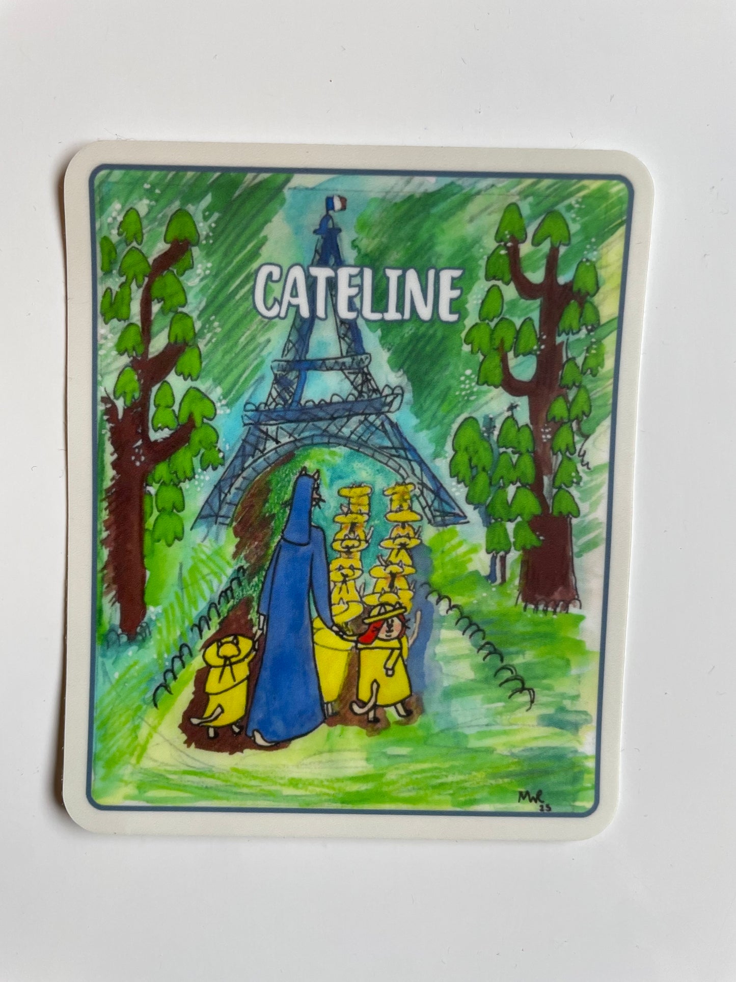 Cateline Sticker