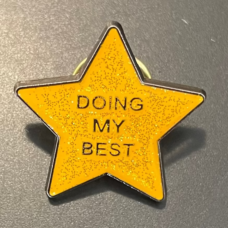 Doing My Best Buttons