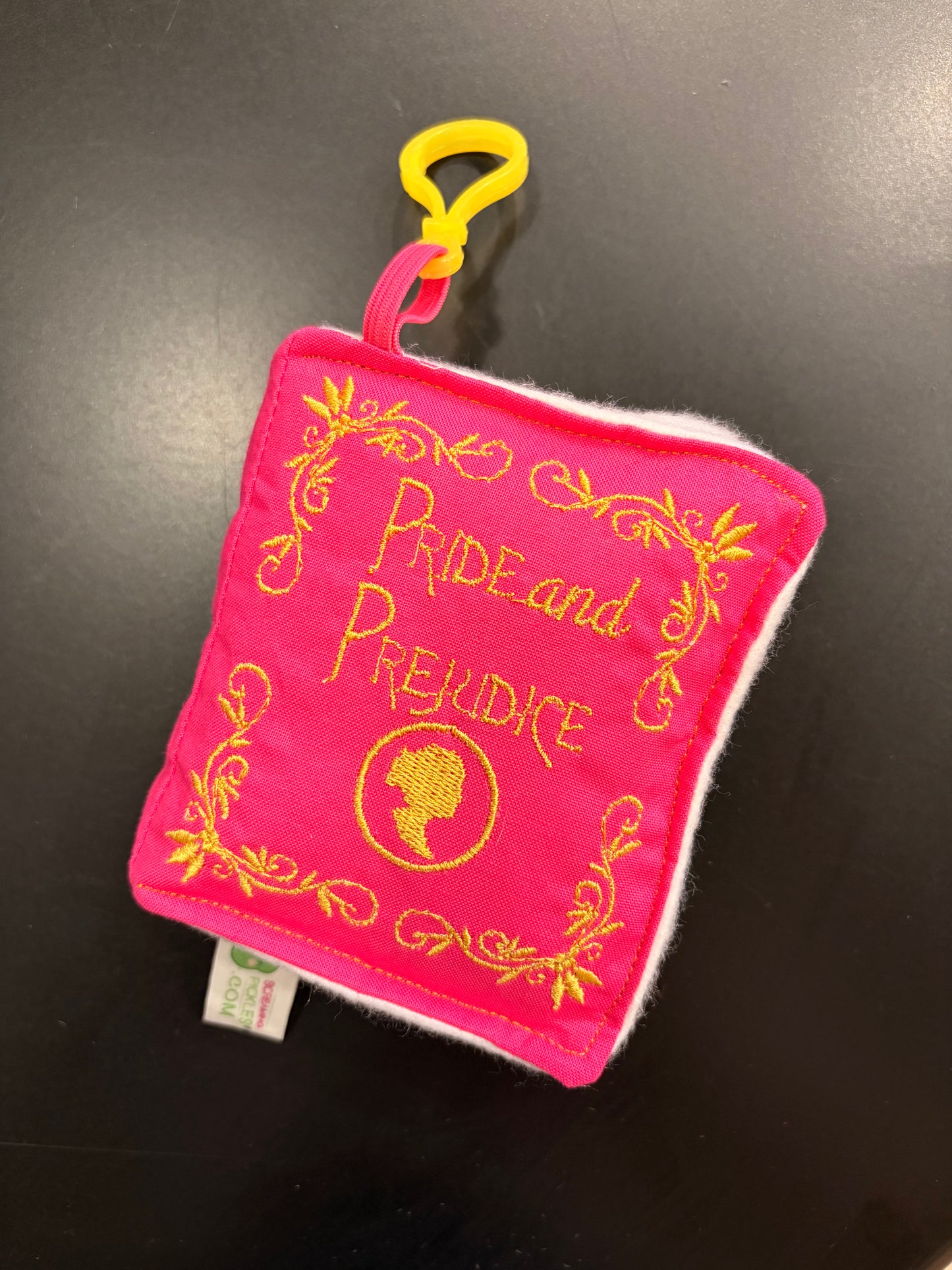 Handmade Book Bag Charm