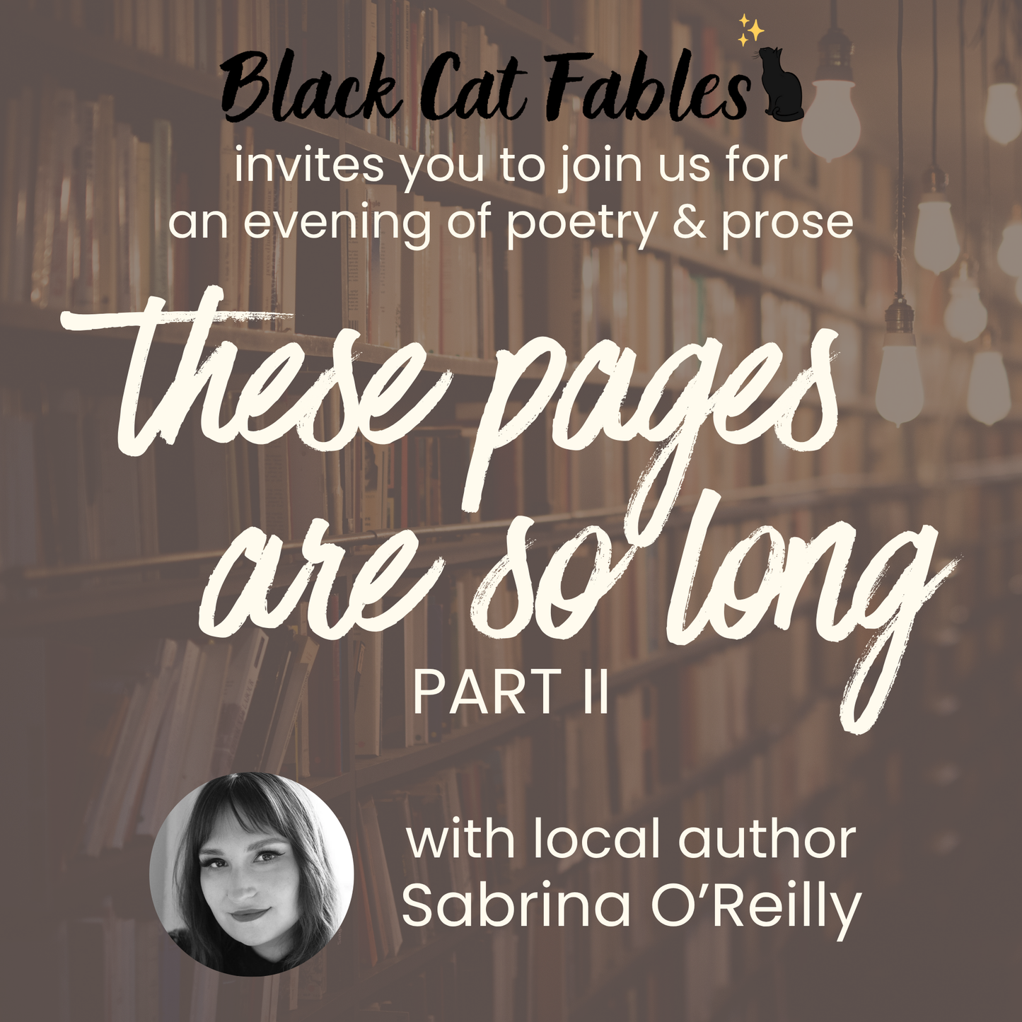 08/23/2025 - These Pages Are So Long: Readings of Poetry & Prose Part II