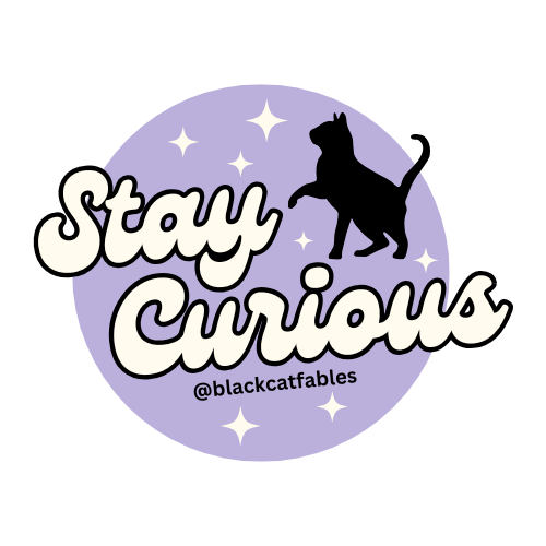 "Stay Curious" Die Cut Sticker