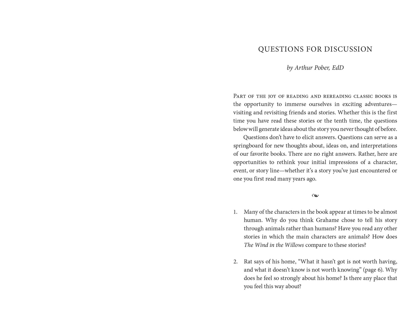 The Wind in the Willows by Kenneth Grahame