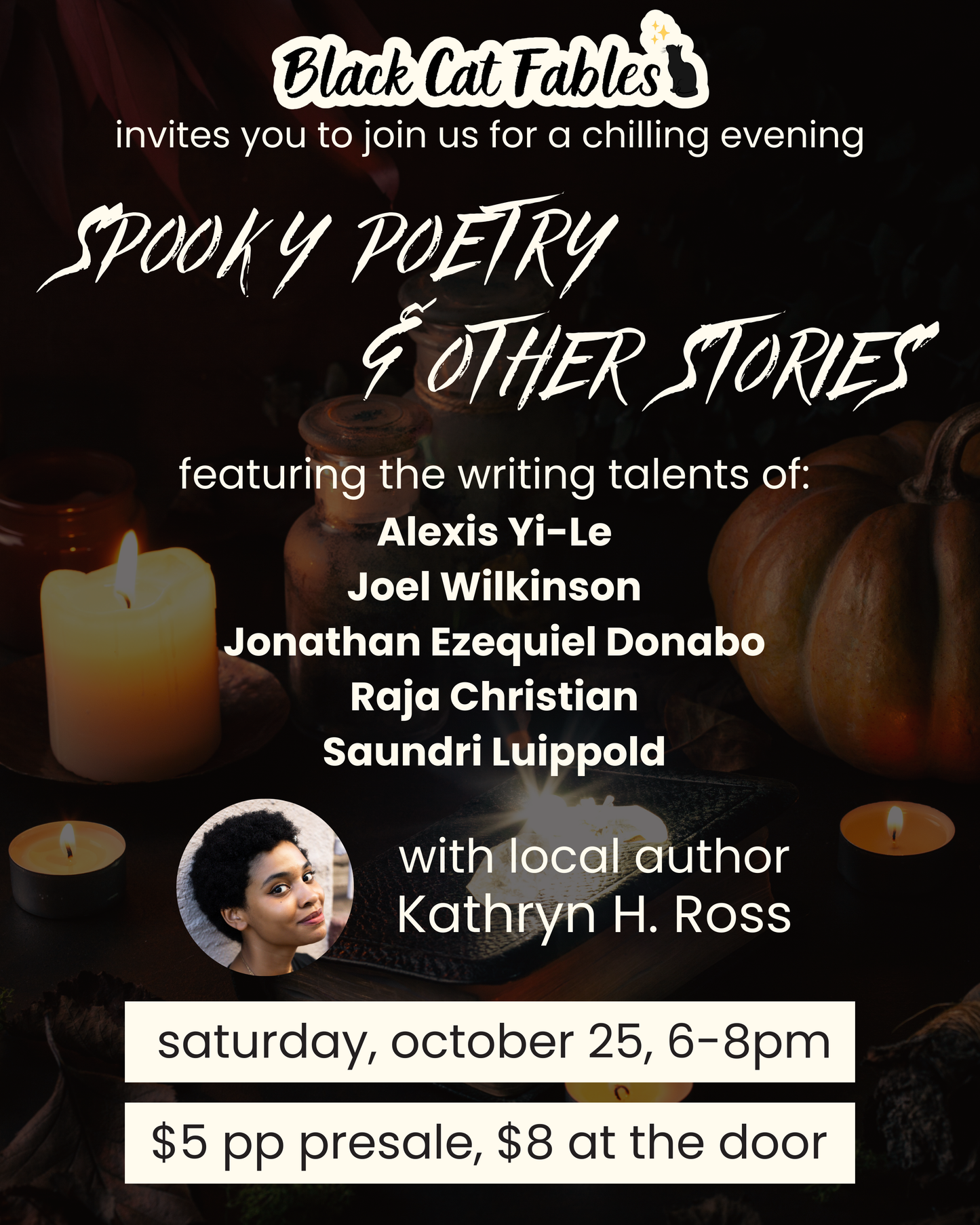 10/25/2025 - Spooky Poetry & Other Stories