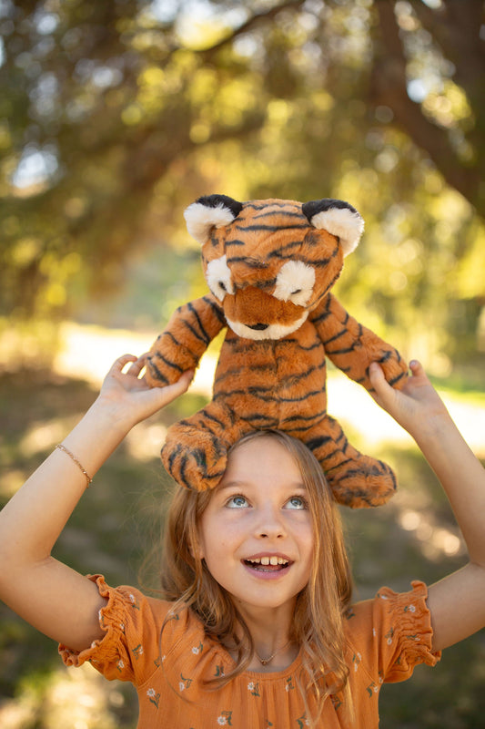 World's Softest Lushee 16 inch - Tad Tiger Plush Toy