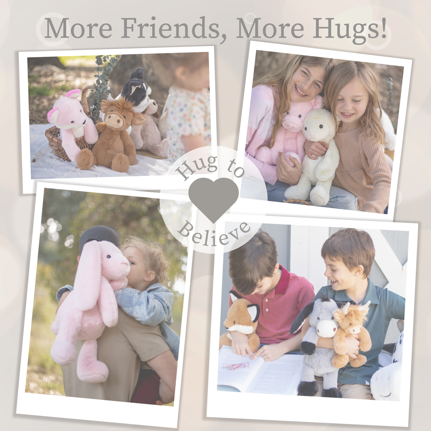 World's Softest Lushee 16 inch - Karing Kitty WHT Plush Toy