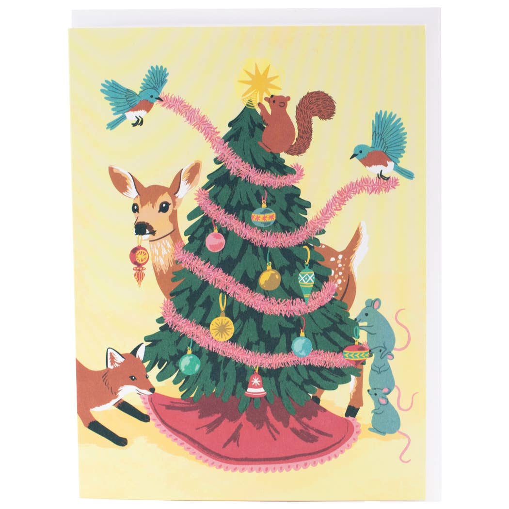 Enchanted Tree Christmas Card