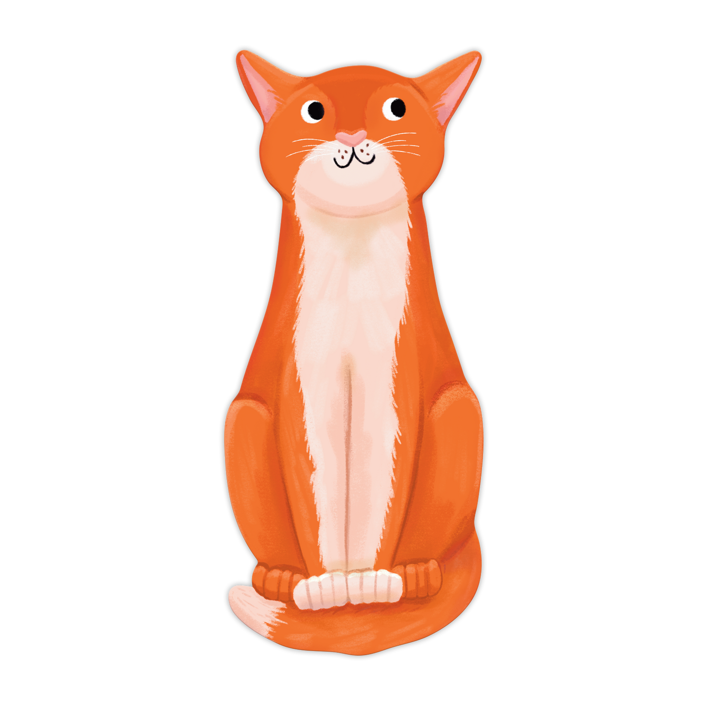 Cat Die-Cut Bookmark