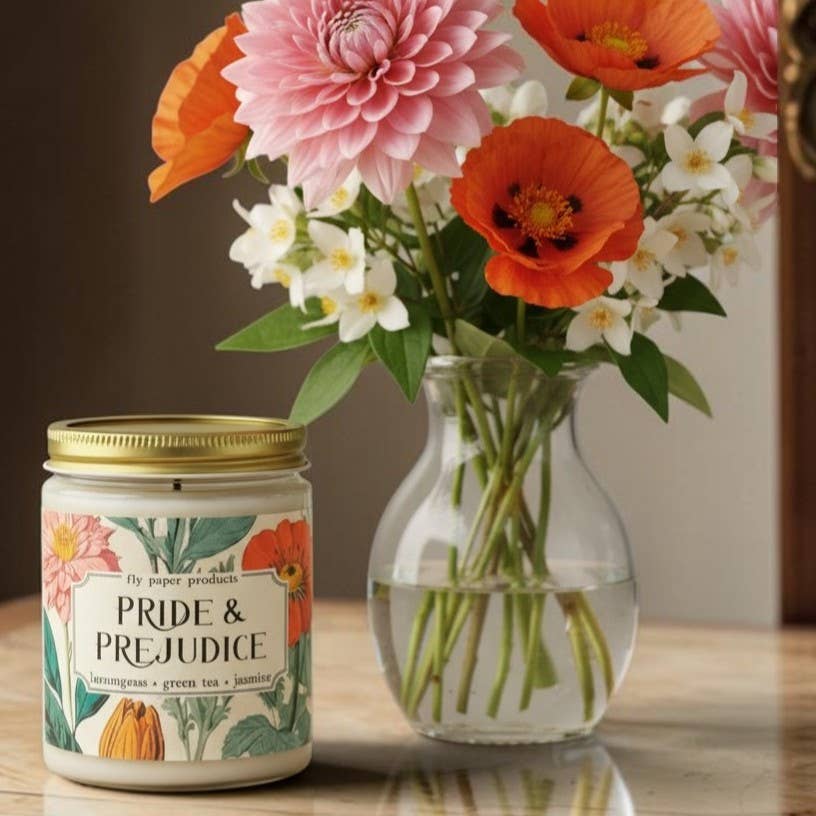 Pride and Prejudice Classic William Morris Collection Candle