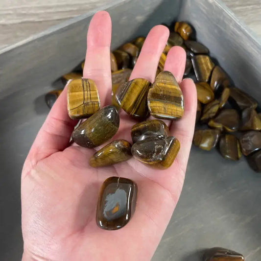 Tumbled Crystal - Tiger's Eye