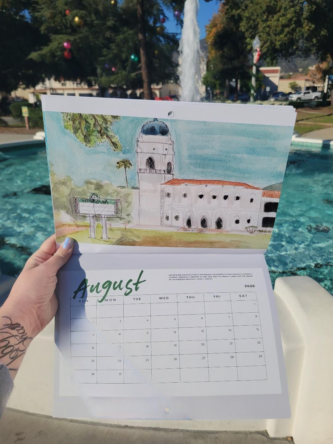 2026 Monrovia Moments Wall Calendar