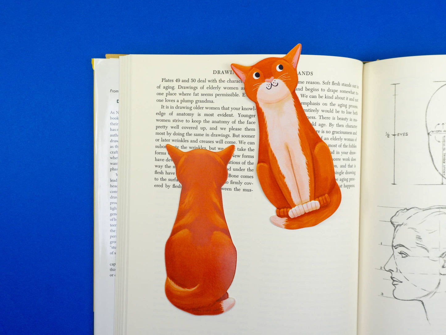 Cat Die-Cut Bookmark
