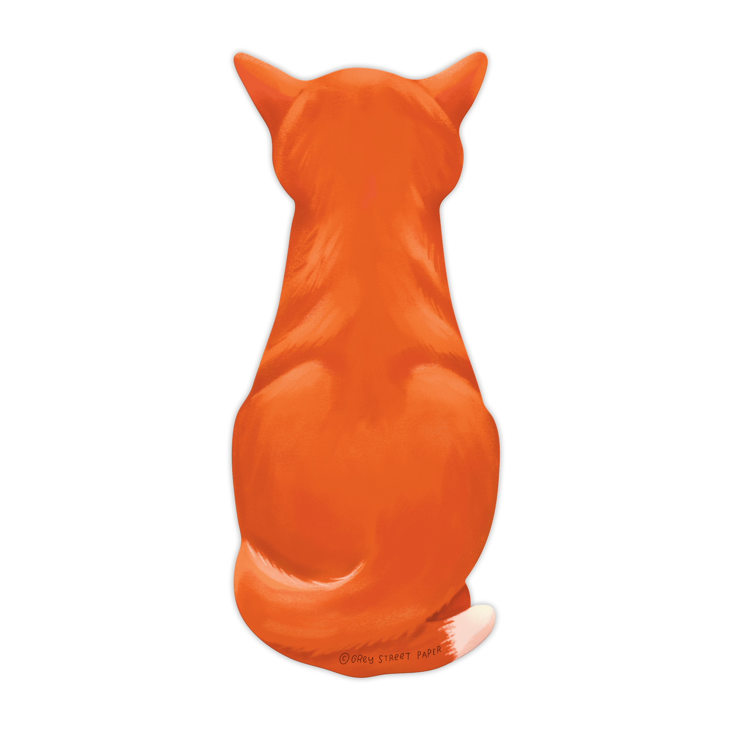 Cat Die-Cut Bookmark