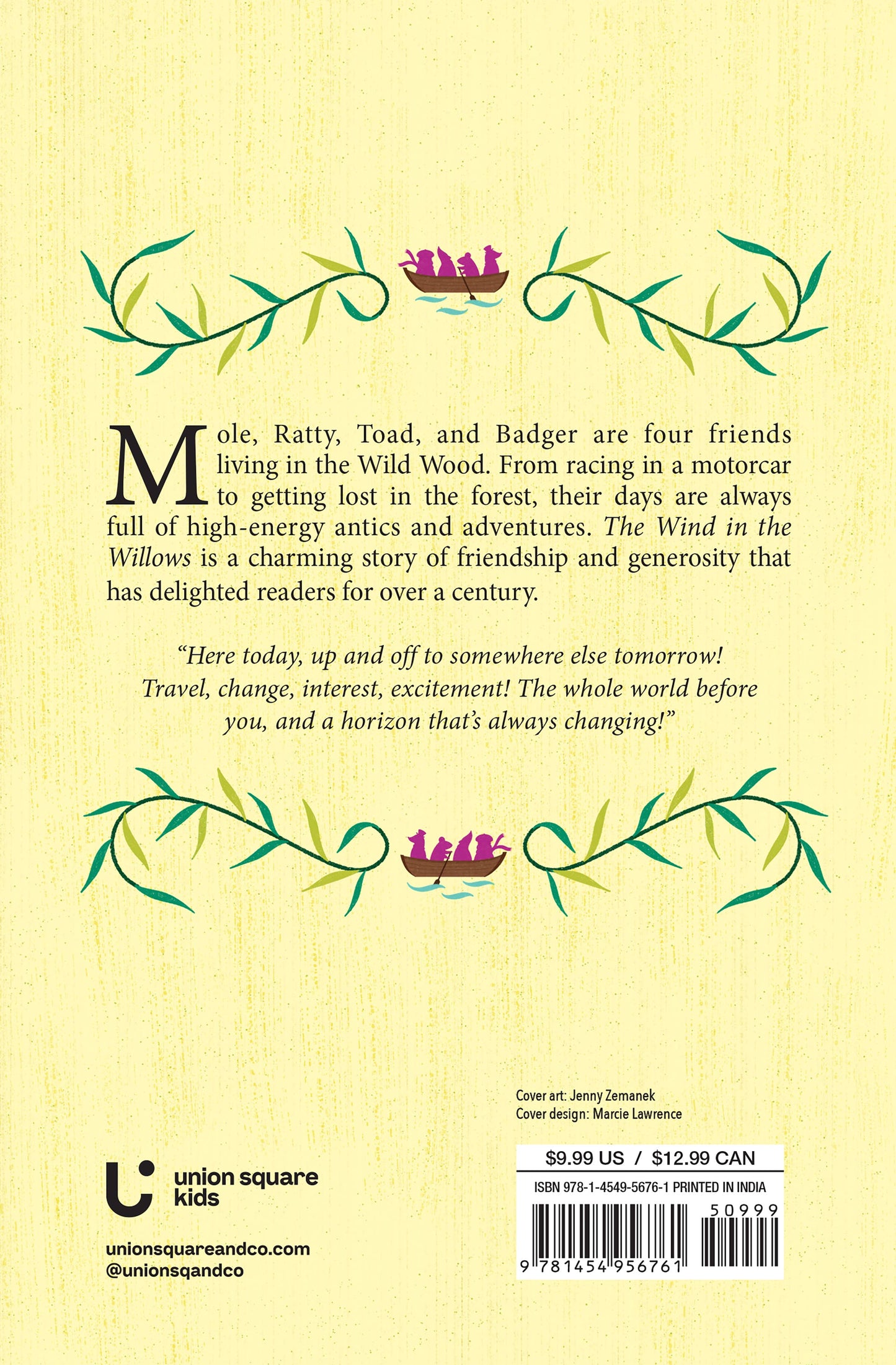 The Wind in the Willows by Kenneth Grahame