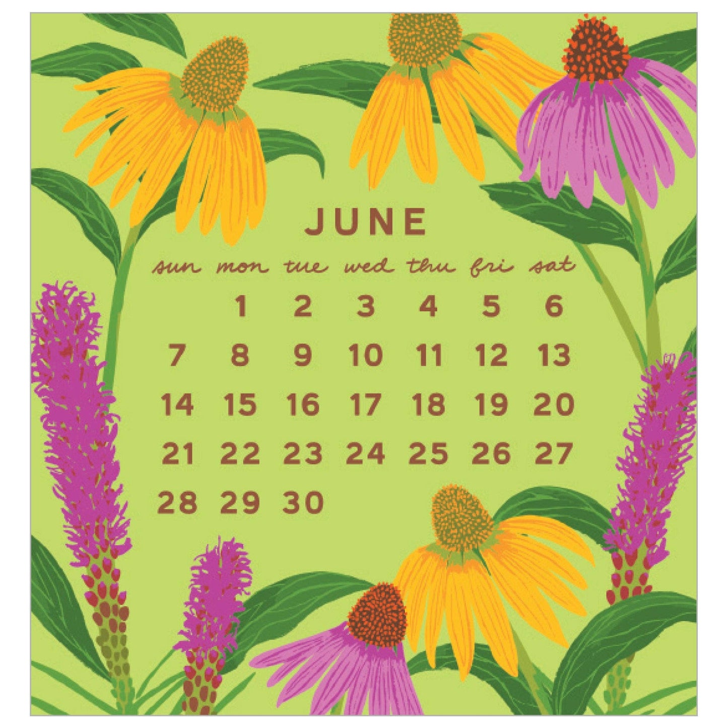 2026 Blossom Mini Calendar