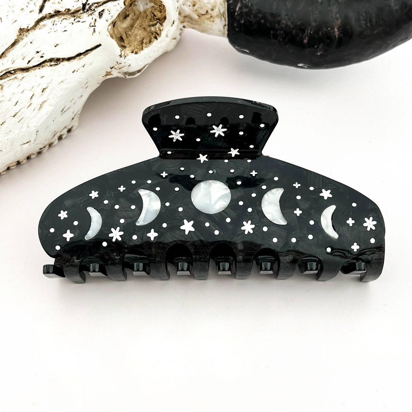 Moon Phases Hair Claw Clip