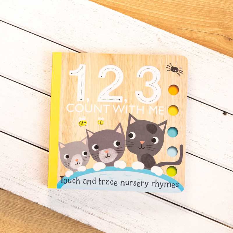 Touch and Trace: 1, 2, 3 Count with Me by Editors of Silver Dolphin Books