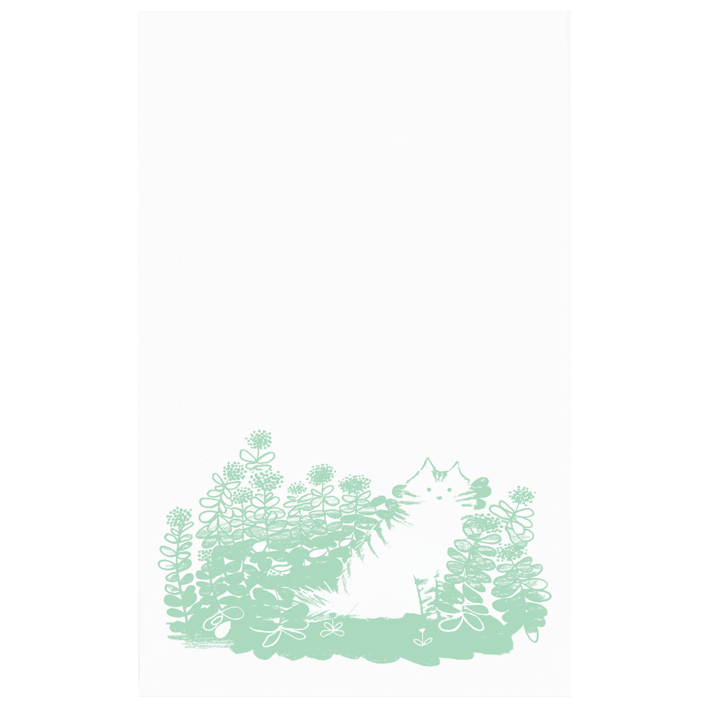 Fluffy Cat Notepad (e.b. goodale)