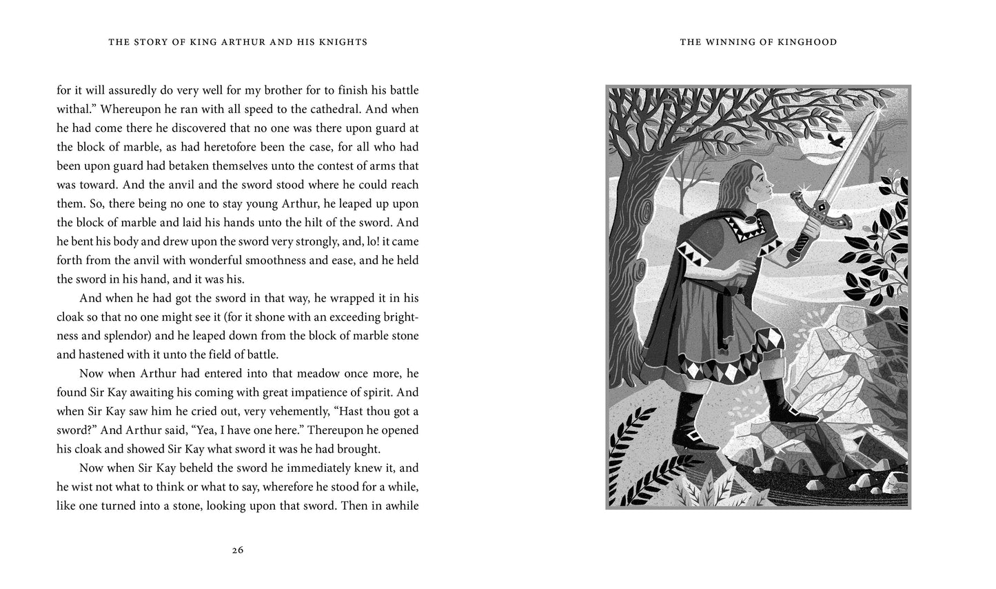 The Story of King Arthur and His Knights (Children's Signature Clothbound Editions)