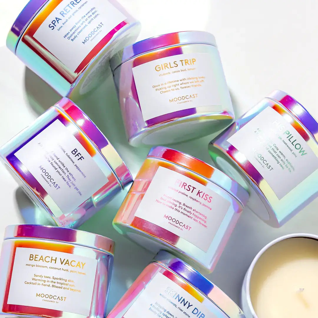 Coconut Wax Candle - Vibes - BFF - 3 oz Tin