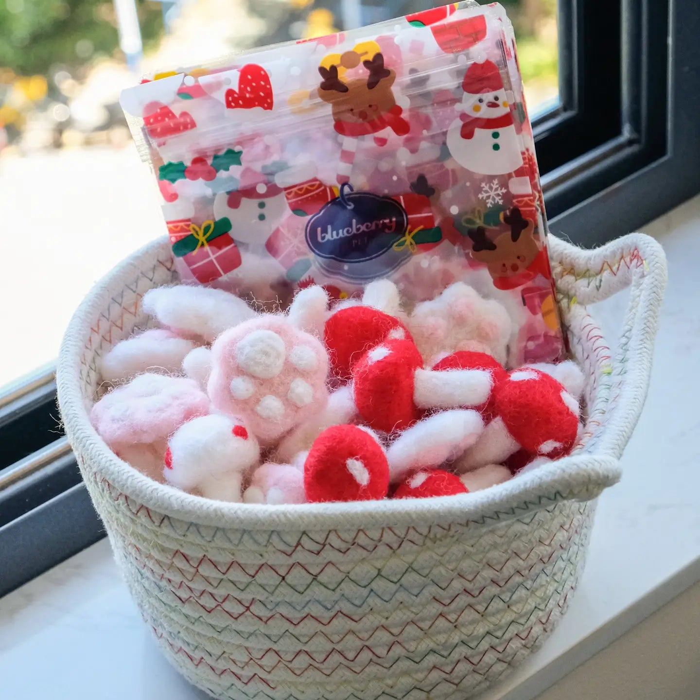 Handmade Wool Felt Cat Toy