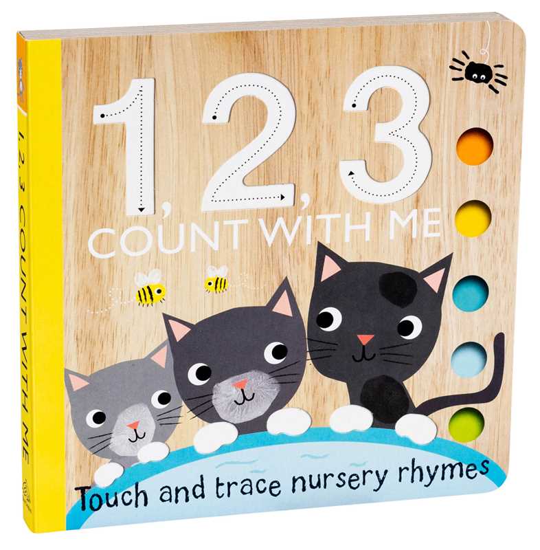 Touch and Trace: 1, 2, 3 Count with Me by Editors of Silver Dolphin Books