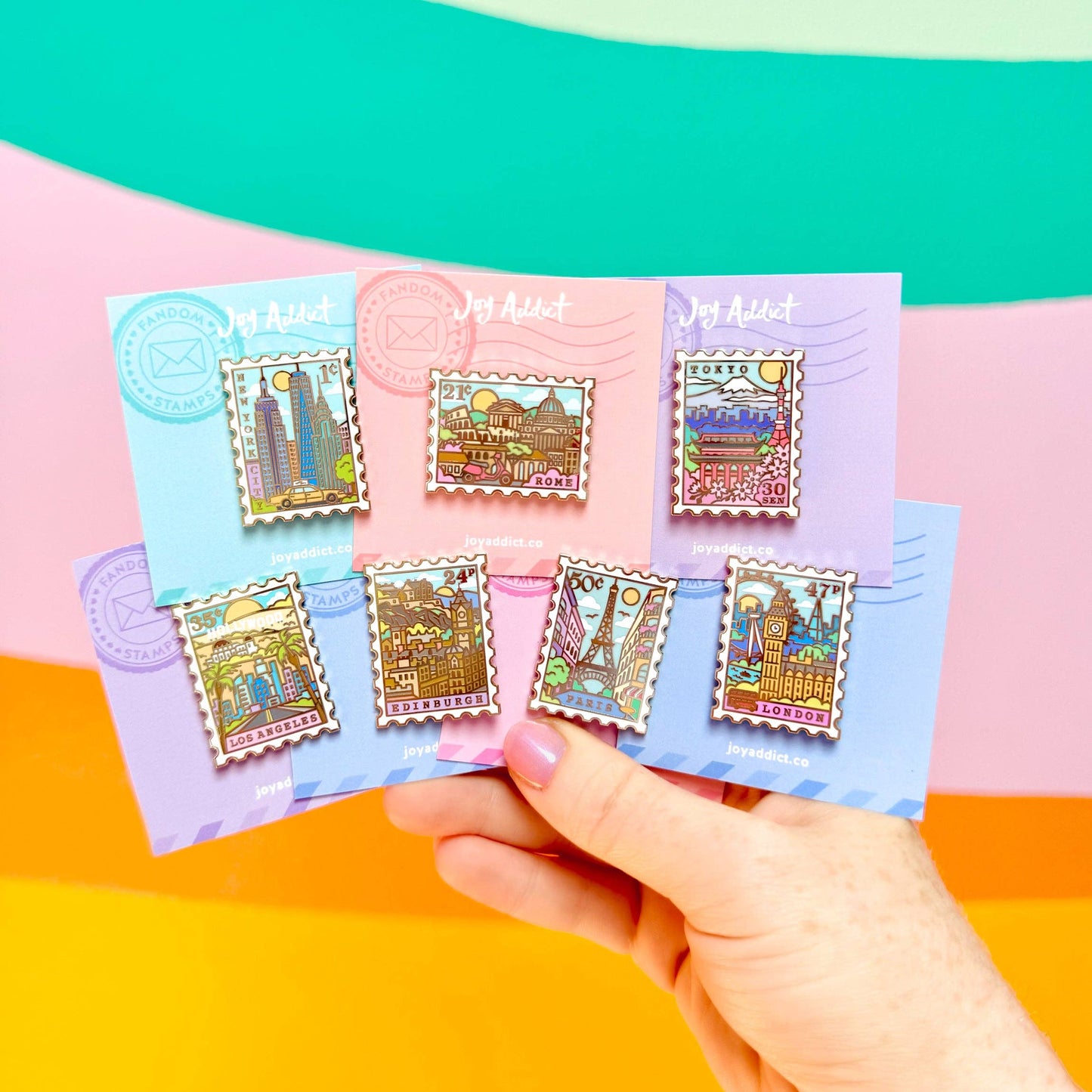 Los Angeles Enamel Pin