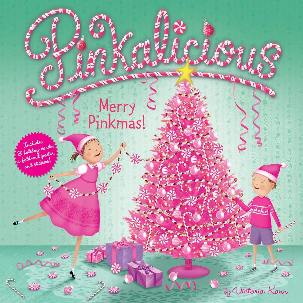 Pinkalicious: Merry Pinkmas: A Christmas Holiday Book for Kids cover image