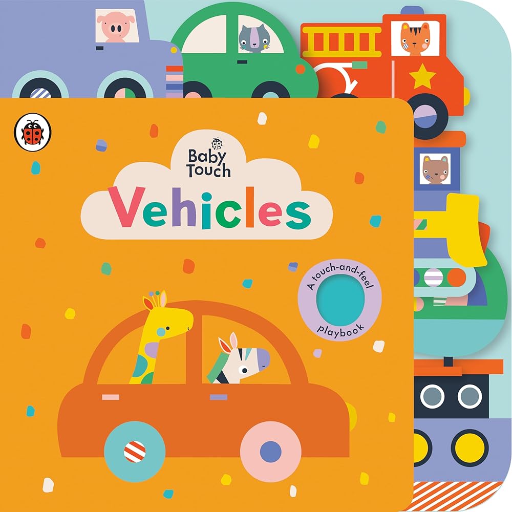 Vehicles: A Touch-and-Feel Playbook (Baby Touch) cover image
