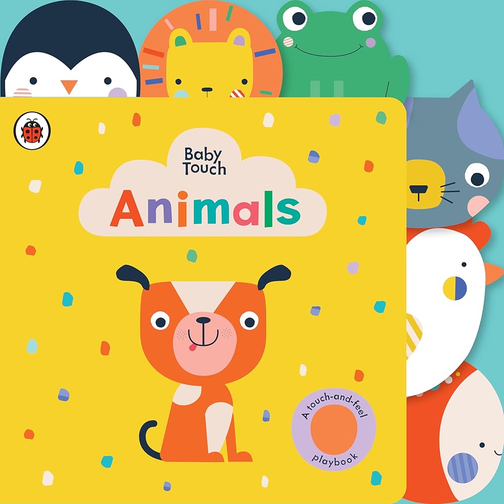 Animals: A Touch-and-Feel Playbook (Baby Touch) cover image