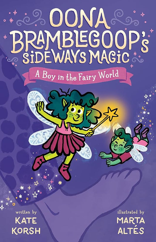 A Boy in the Fairy World (Oona Bramblegoop's Sideways Magic) cover image