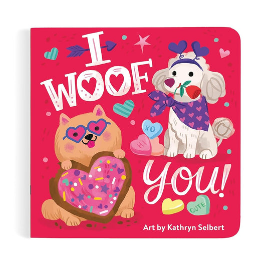 Mudpuppy I Woof You! Board Book cover image