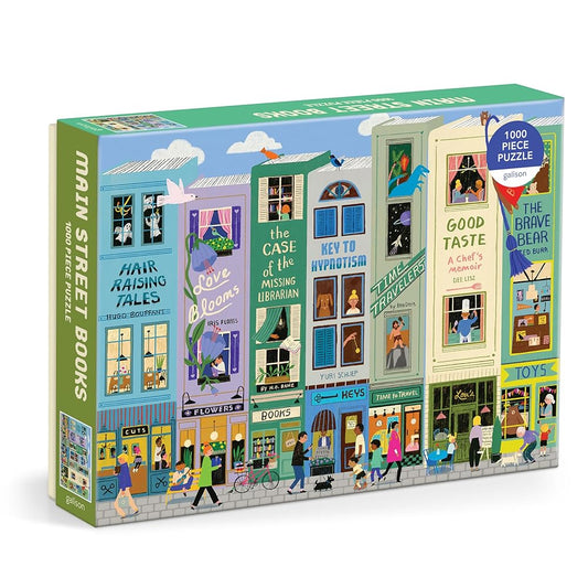 Main Street Books 1000 Piece Puzzle cover image