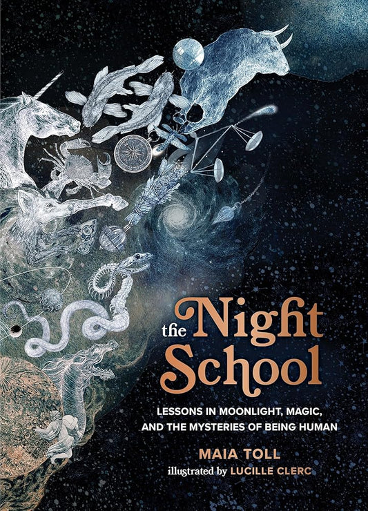 The Night School: Lessons in Moonlight, Magic, and the Mysteries of Being Human cover image