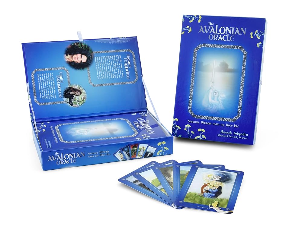 The Avalonian Oracle: Spiritual Wisdom from the Holy Isle (Deck and Guidebook Box Set) cover image