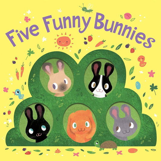 Five Funny Bunnies: An Easter And Springtime Book For Kids cover image