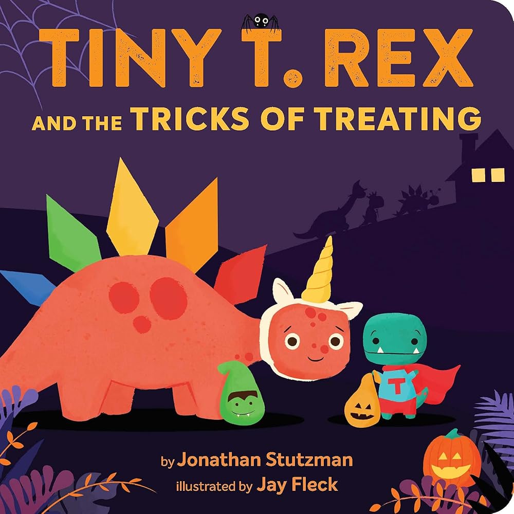 Tiny T. Rex and the Tricks of Treating cover image