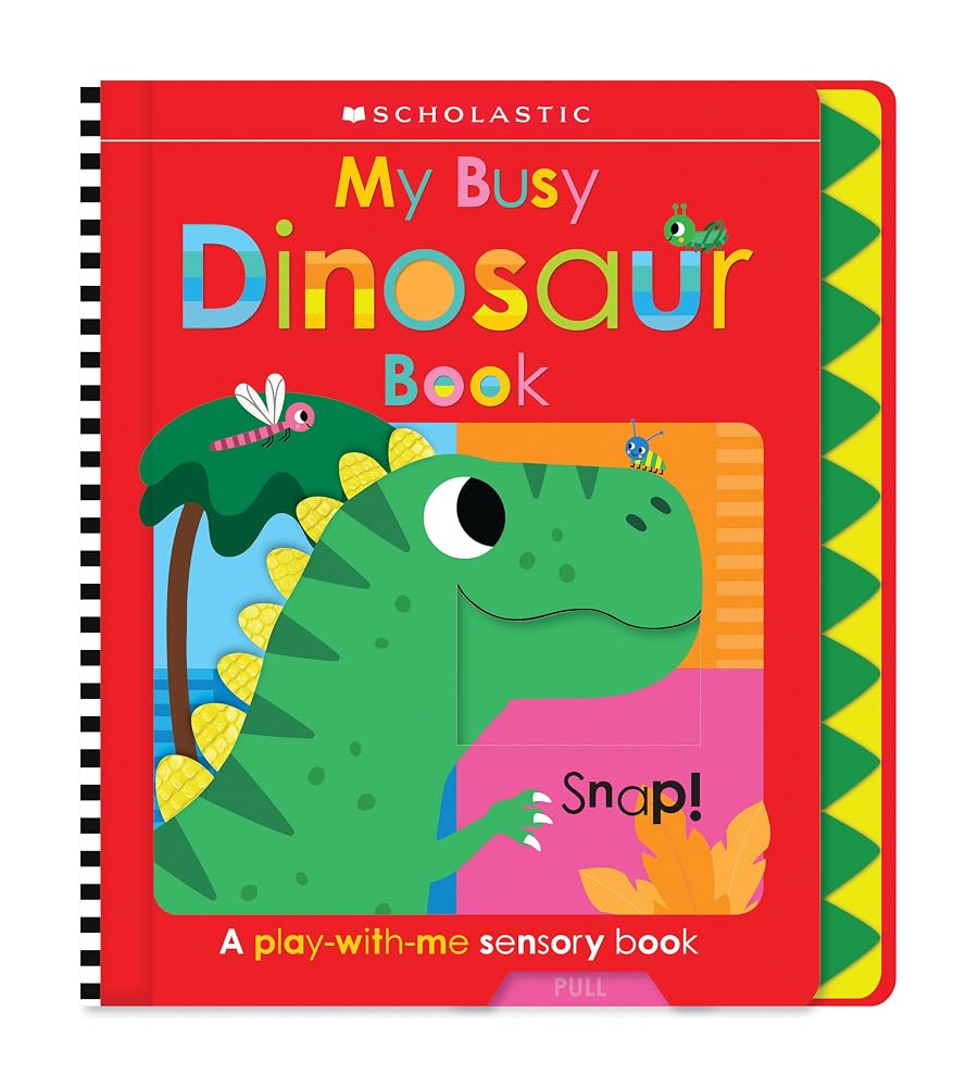 My Busy Dinosaur Book: Scholastic Early Learners (Busy Book) cover image