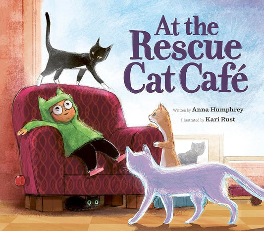 At the Rescue Cat Café cover image