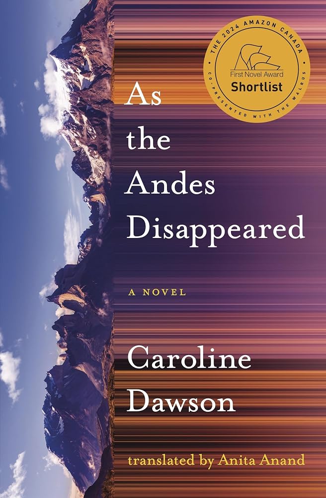 As the Andes Disappeared (Literature in Translation Series) cover image