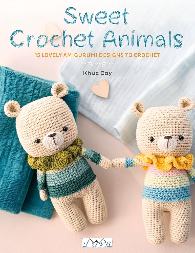 Sweet Crochet Animals: 15 Lovely Amigurunmi Designs to Crochet cover image
