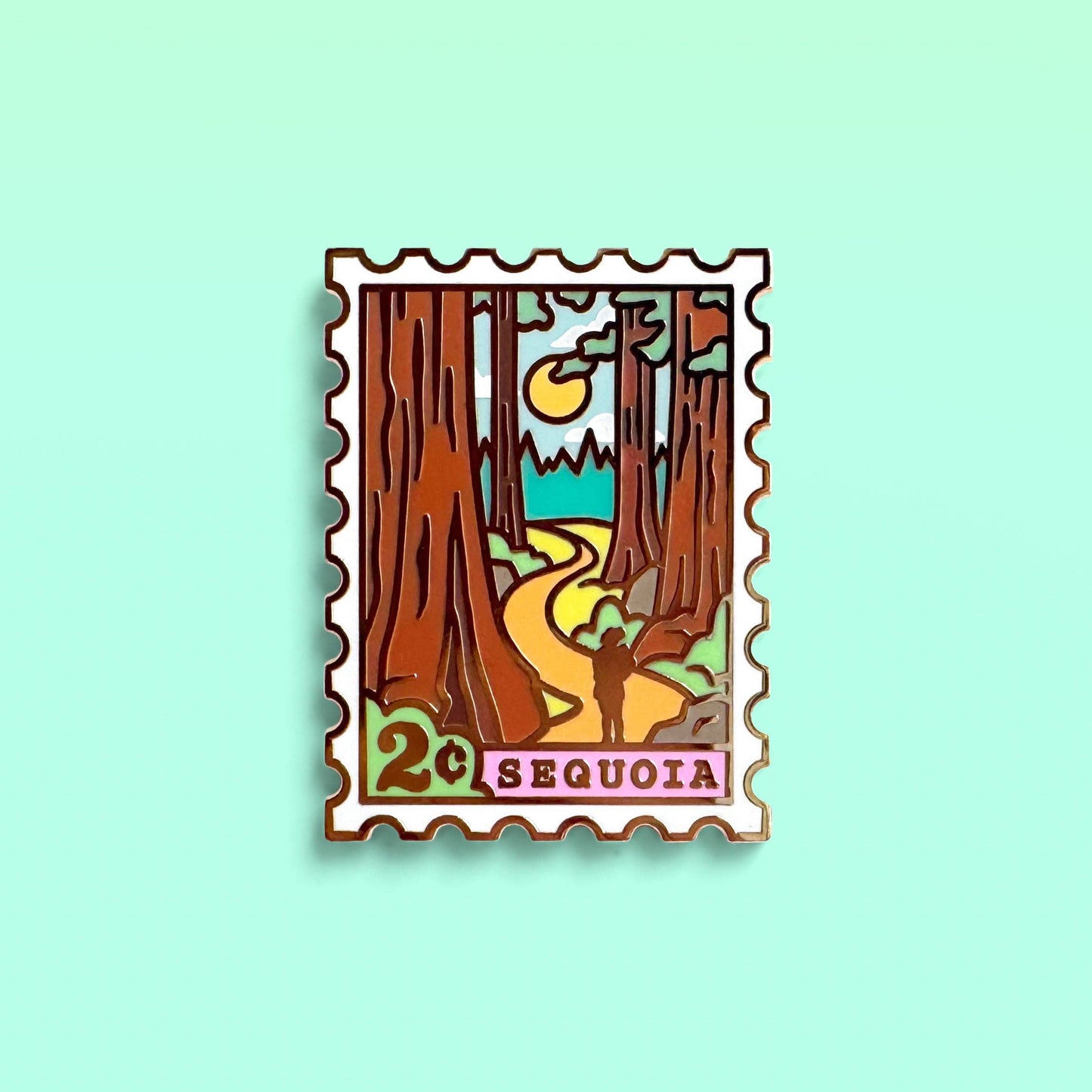 Sequoia Enamel Pin